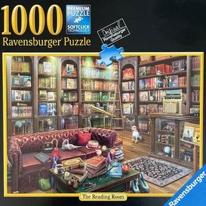 Ravensburger 1000 Piece Jigsaw Puzzle The READING ROOM 80104